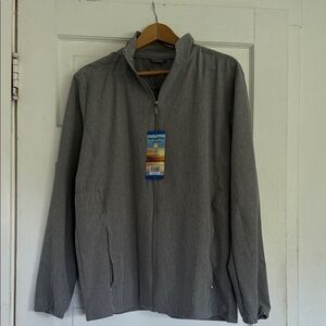 Hang Ten women’s  Charcoal Lightweight Jacket large